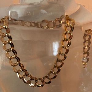 Gold Costume Jewelry Set
